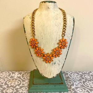 GOLDTONE EMBELLISHED NECKLACE